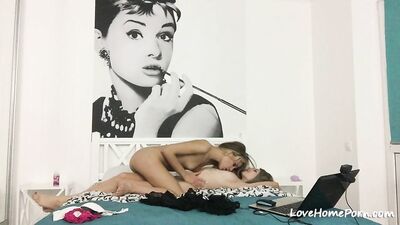 Attractive Lesbian Teens Eating Each Others Pussies