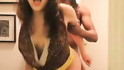 Homemade video with two kinky webcam teens