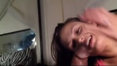 Teaching best friend how to suck bbc