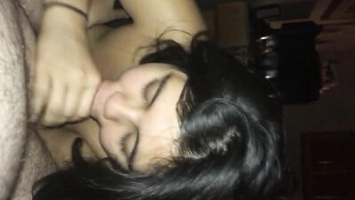 Latina amateur wife sucking cock 