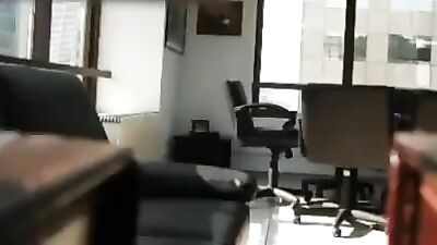 Cheeky slim blonde babe fucked by her boss