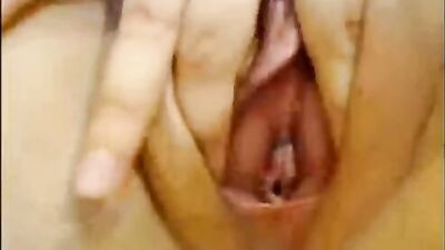 Perfect busty wife masturbates nicely