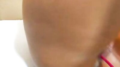 Lubed holes enjoying solo masturbation