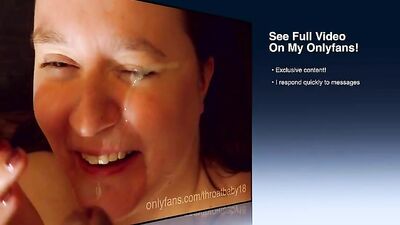 Chubby teen loves cock and cum