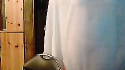 Curvy chubby lady teasing and masturbating