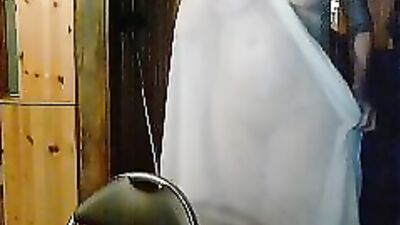 Curvy chubby lady teasing and masturbating