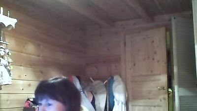 Busty beauty wife masturbates- Webcam