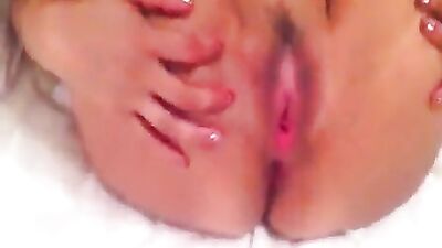 Hot milf showing her tasty pussy