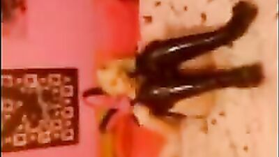 Cheeky blonde fingering her pussy