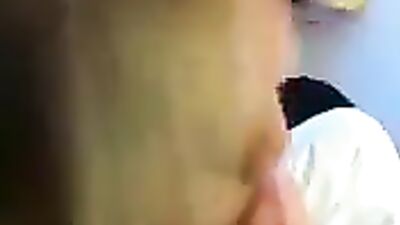 Fantastic blonde girlfriend sucking cock