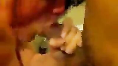 Cute looking babe sucking hard cock