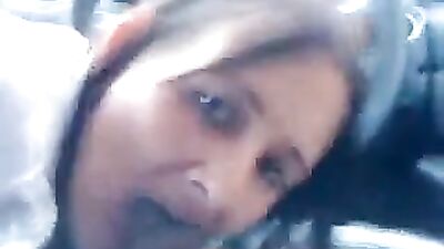 Slutty lady Amanda sucking hard cock