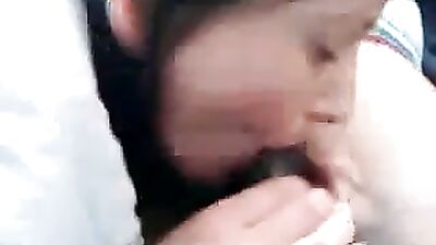 Slutty lady Amanda sucking hard cock