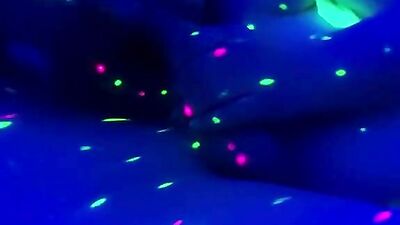 Chubby amateur babe sucking cock and licking cum