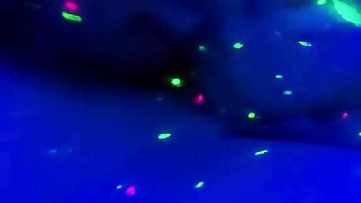 Chubby amateur babe sucking cock and licking cum