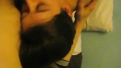 British wife deepthroating