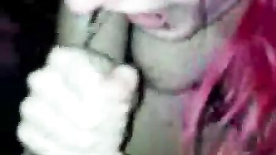 Busty British drunk slag throated