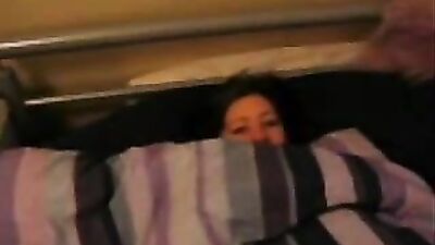 Cute bunny chick sucking big hard cock