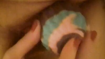 Slutty horny milf toying with a dragon egg