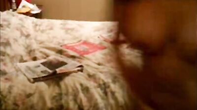 MILF with perky tits masturbates