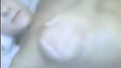 Amateur horny blonde lady rubbing her pussy