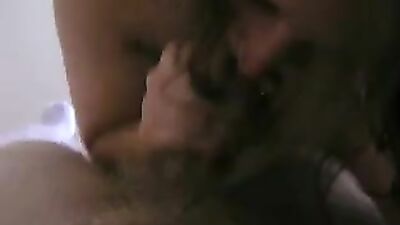 Brunette MILF sucking fat cock