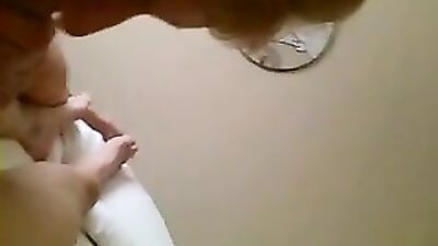 Horny mature lady sucking huge cock