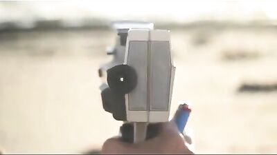 Gorgeous naked lady at the beach