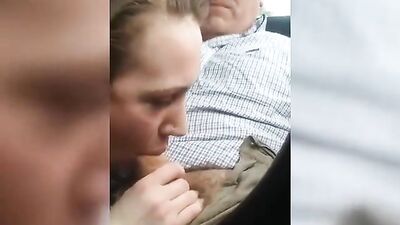 Pleasing his big cock again