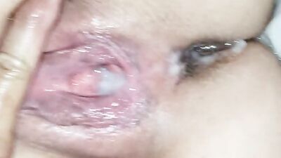 White bbw lady creampied by a big black cock