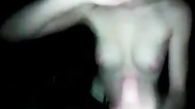 Small tits teen gives hot handjob