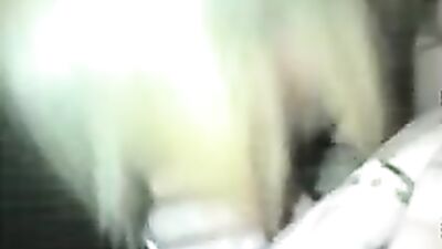 Slutty mature blonde lady sucking hard cock