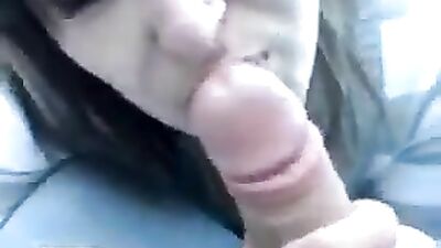 Hot teen beauty sucking dick