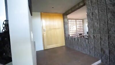 Stunning blonde milf with thick ass getting banged doggy style