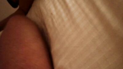 Brunette babe rides cock on a mattress