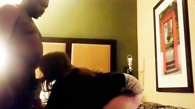 BBW horny slut gets banged by a bbc