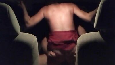 Wife fucks in car