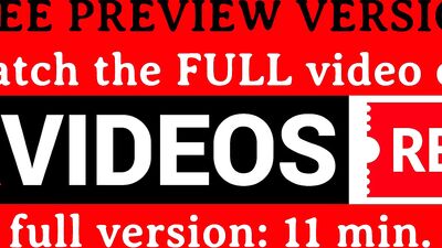 Brunette in lingerie masturbates on the bed