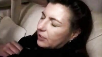 Man eats out a girl while she plays with her clit