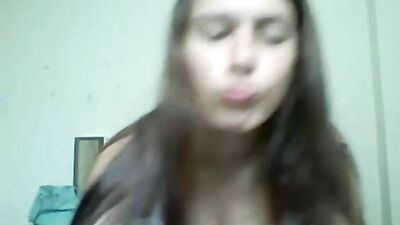 Hot Latin camgirl playing with pussy