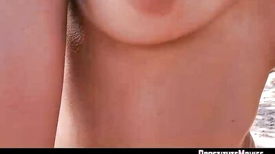 Outdoor lake bareback fuck