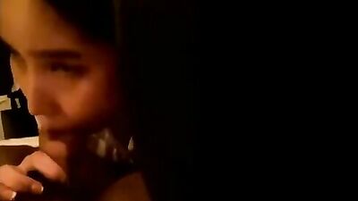 Horny Thai girlfriend rides cock