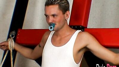 Michael Remmington fucks a blonde in the ass on the couch