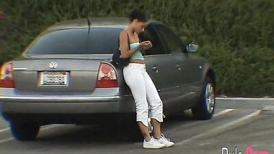 Nautica fucks herself with a dildo in the bedroom