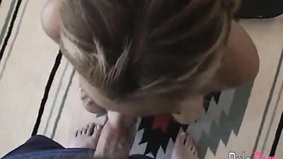 Vanessala riding a big cock in the tub