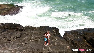 Gorgeous Anetta Keys in Seaside Lesbian Scene