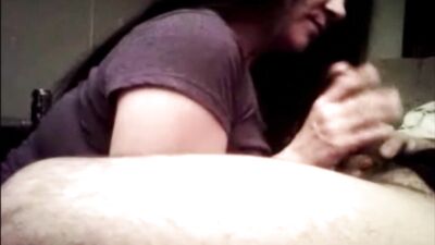 Emilia Gives a Sloppy Homemade Blowjob