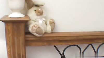 Holly Teases Herself for the Camera