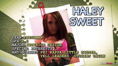Haley Sweet Gets Fucked in a Homemade Hookup
