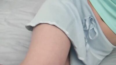 Cindy Teases Herself for the Camera Part 1